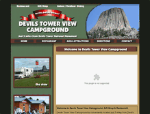 Tablet Screenshot of devilstowerview.com
